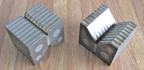 1 7/8" X 2" X 2 3/8" ... MAGNETIC V-BLOCKS (2) PCS SET